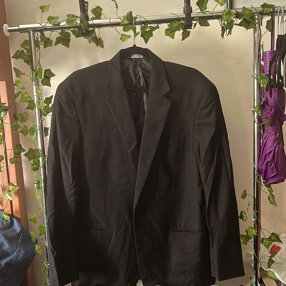 Formal Black Jacket Vest